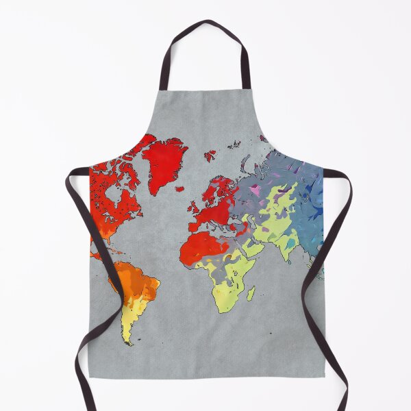 Item preview, world map art colors #map #worldmap designed and sold by JBJart.
