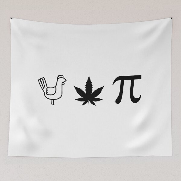Item preview, Nerdy Stoner - Chicken Pot Pi, Happy Pi Day! designed and sold by jadedscientist.