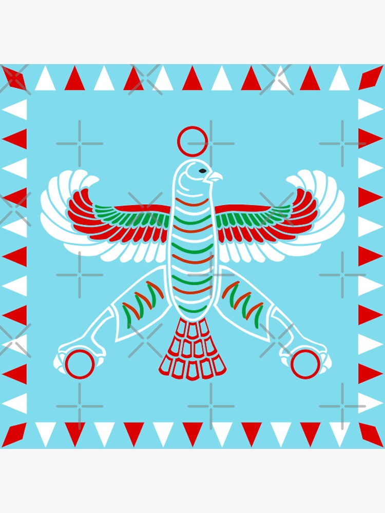 Standard Of Cyrus The Great Achaemenids Empire Sticker For Sale By Shav Redbubble 