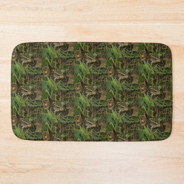 Item preview, NORTHERN LEOPARD FROG IN THE GRASS designed and sold by Artter20.