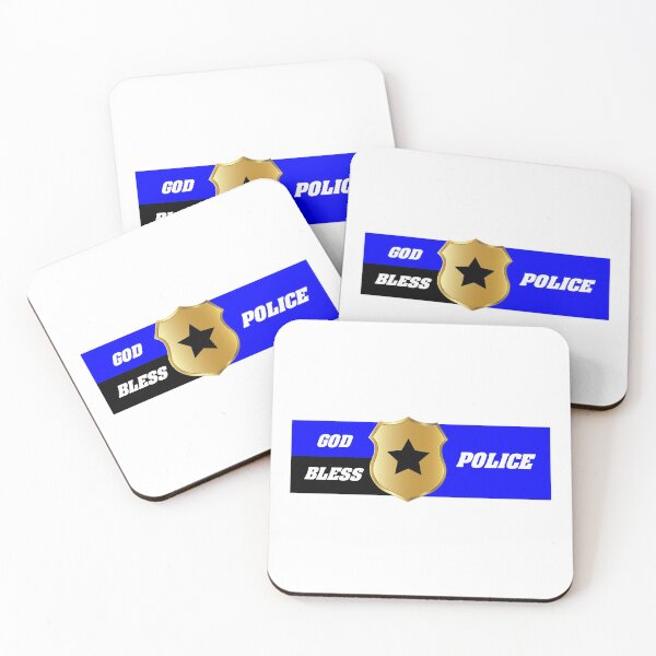 Item preview, Thin Blue Line, God Bless Police designed and sold by Your Treasures.