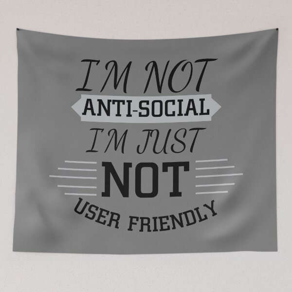 Item preview, Antisocial social club designed and sold by Monkey204.