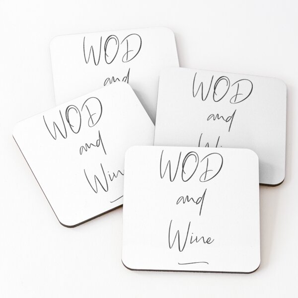 Item preview, WOD and Wine designed and sold by Allyoudois.