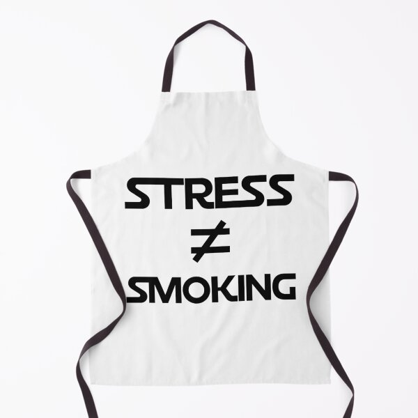 Item preview, "Stress is not the reason for smoking", STRESS is NOT Equal to Smoking Black Word designed and sold by Moyanana.