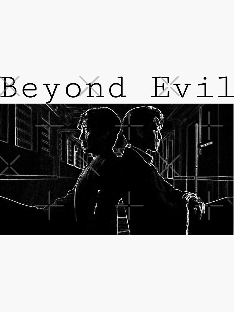 "Beyond Evil " Sticker for Sale by Edenjodie | Redbubble