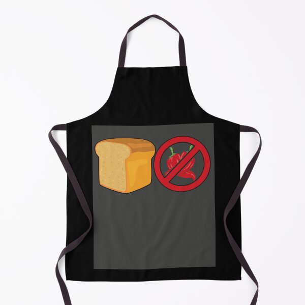 Item preview, Funny Jokes Bread Not Chilli Peppers designed and sold by FalkDania.
