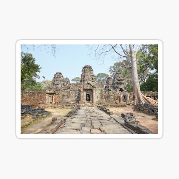 Banteay Kdei Temple, Cambodia Sticker