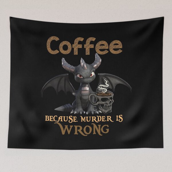 Item preview, Dragon Coffee 2 designed and sold by Maxartdesigns.