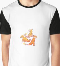 Realistic charmander pokemon Graphic T-Shirt