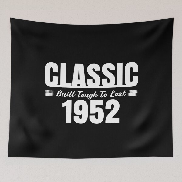 Item preview, Classic 1952 Built Tough To Last Birthday, Car Truck Automotive Year  designed and sold by CharJens.