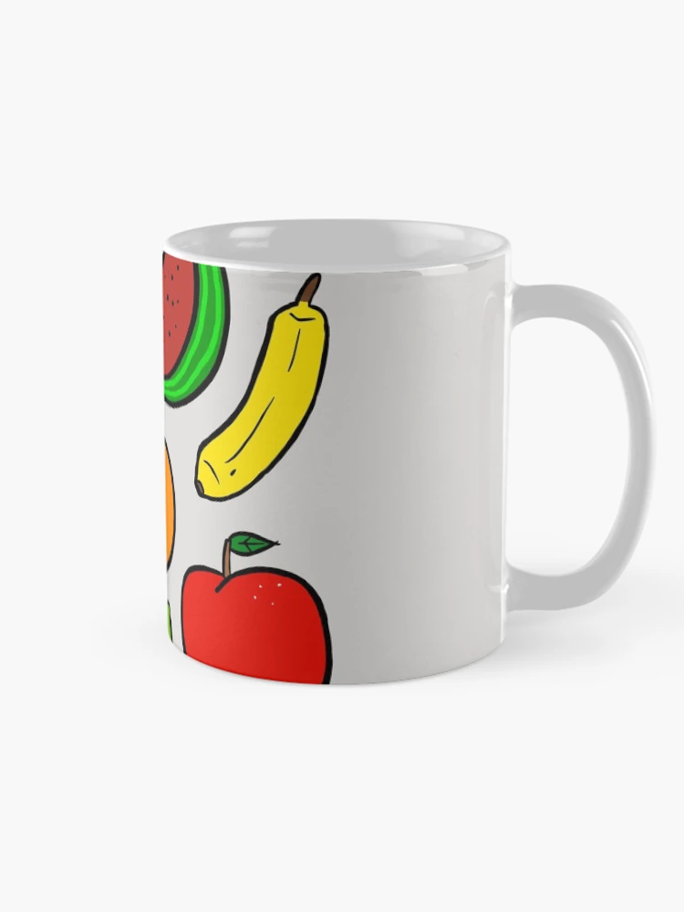 Thumbnail 3 of 6, Coffee Mug, Assorted Fruity Pattern designed and sold by HallidayDesigns.