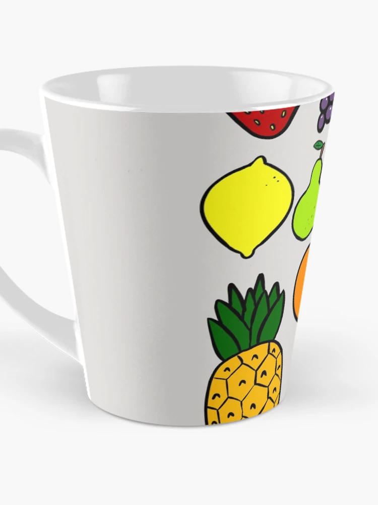 Thumbnail 3 of 4, Coffee Mug, Assorted Fruity Pattern designed and sold by HallidayDesigns.