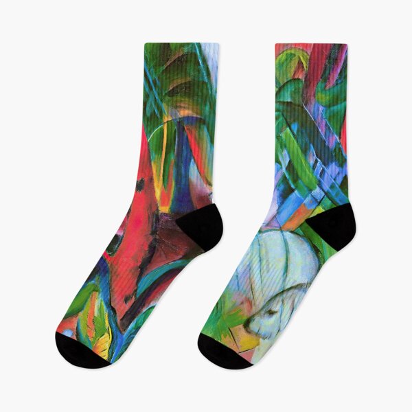 Item preview, In The Rain - 1912 (Franz Marc) Digitally Enhanced designed and sold by Mr. Gattax.