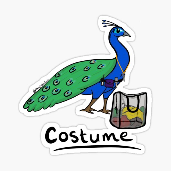 Item preview, Costume Peacock designed and sold by Aoife Murray.