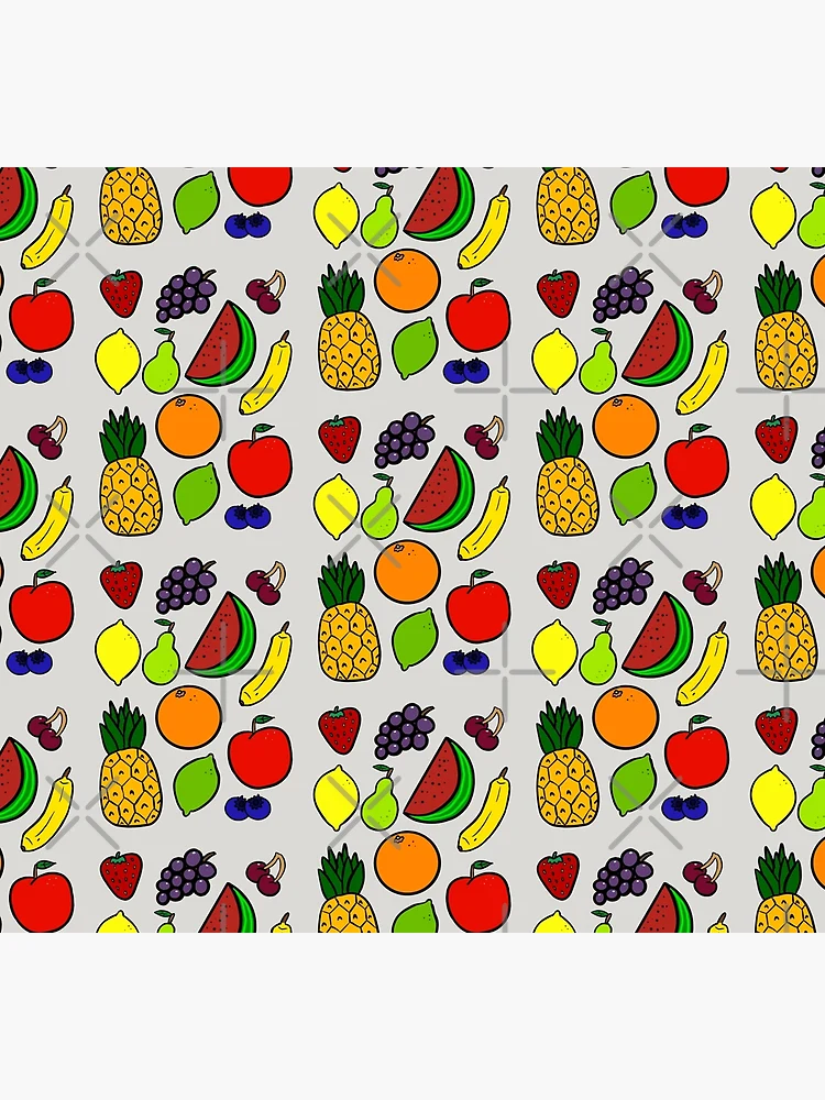 Thumbnail 5 of 5, Socks, Assorted Fruity Pattern designed and sold by HallidayDesigns.