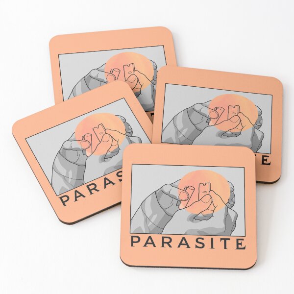 Item preview, Peach Contour with Title (Parasite) designed and sold by NoirPineapple.