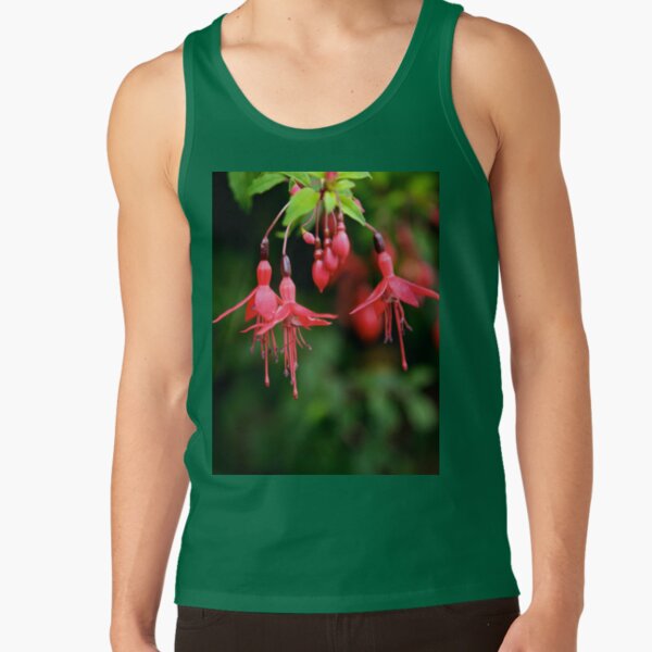 Fuchsia Hedge at Loch Na Fooey 3 Tank Top
