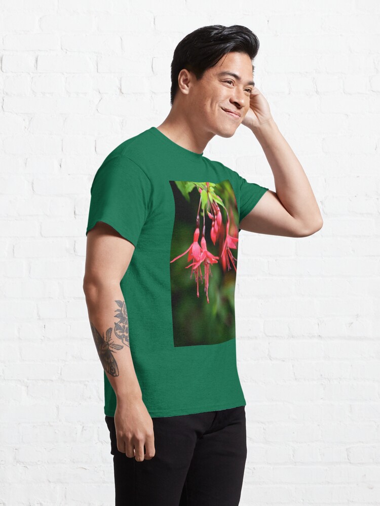 Alternate view of Fuchsia Hedge at Loch Na Fooey 3 Classic T-Shirt