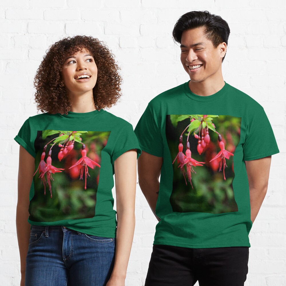 Fuchsia Hedge at Loch Na Fooey 3 Classic T-Shirt
