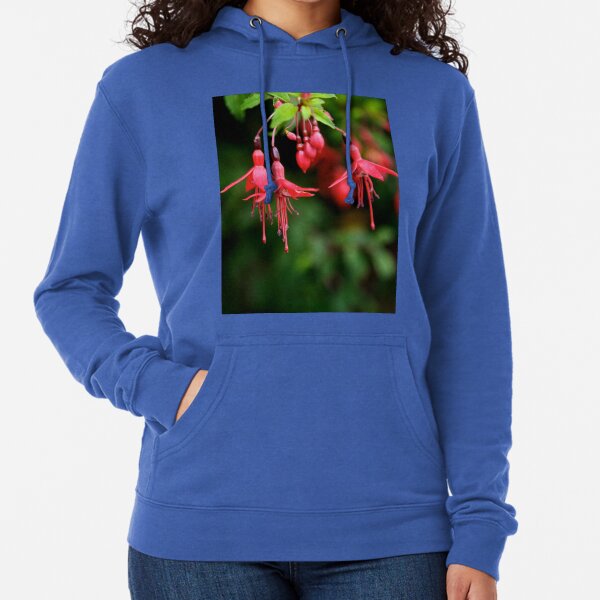 Fuchsia Hedge at Loch Na Fooey 3 Lightweight Hoodie
