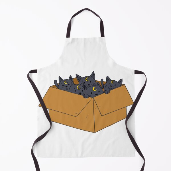 Item preview, Cute Black Kittens on a Box designed and sold by blackproxima.