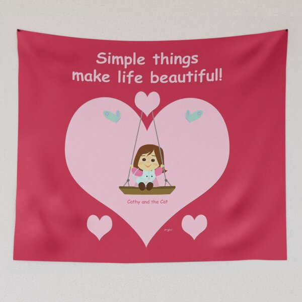 Item preview, Simple things make life more beautiful designed and sold by Laura Greco.