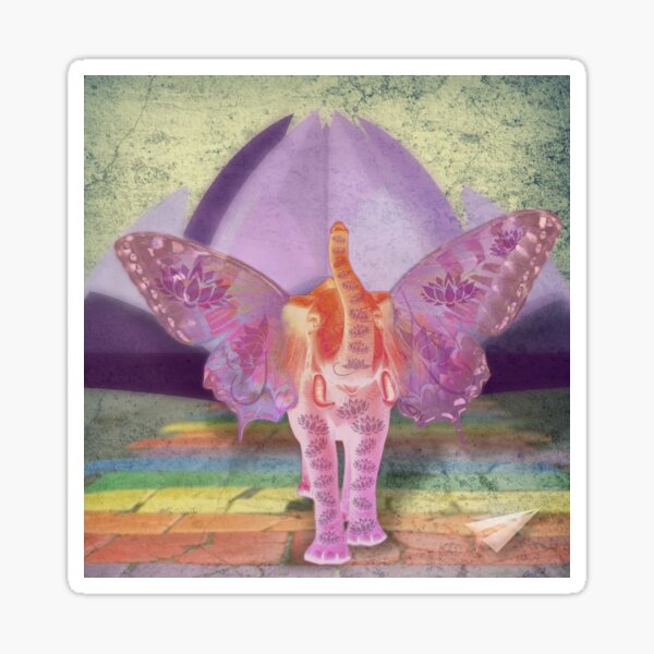 Lotus the phantom Sticker