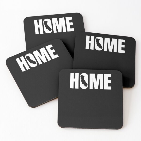 Item preview, HOME California Funny Text Based Home State Humor designed and sold by ZEROXCOOL.