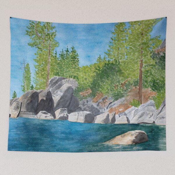 Item preview, Deep Waters of Crystal Bay Lake Tahoe designed and sold by tahoekerri.