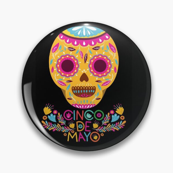 Item preview, Cinco de Sugar Skull designed and sold by Mamalia.