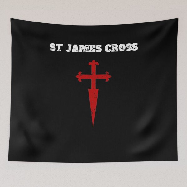 Item preview, Saint james cross santiago camino catolico Retro Vintage designed and sold by Jeangel97.