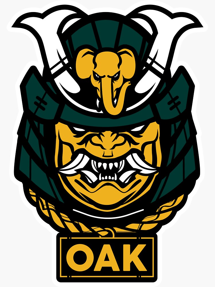 Oakland Samurai's Baseball by OrganicGraphic