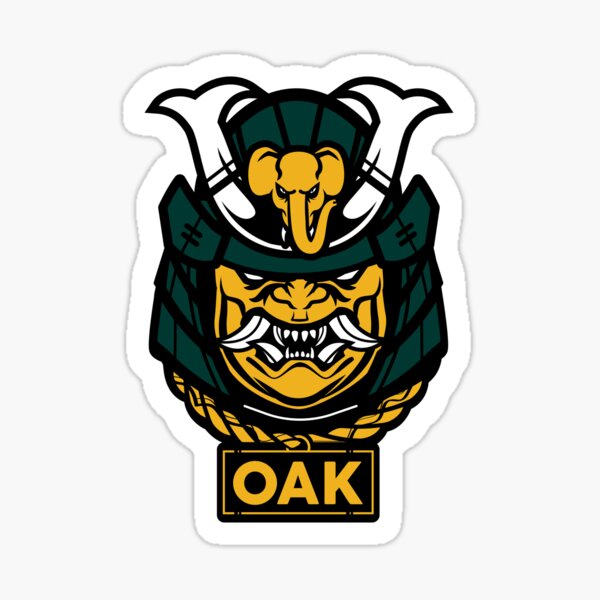 Oakland Samurai's Baseball Sticker