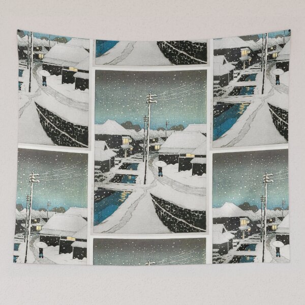 Item preview, Snow at Terashima designed and sold by Weston  Westmoreland.