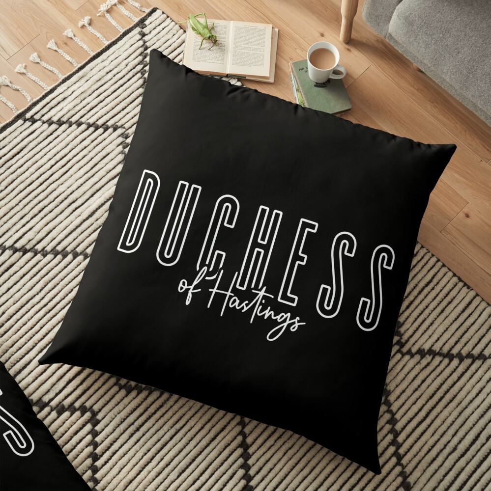 Bridgerton Duchess of Hastings  Floor Pillow