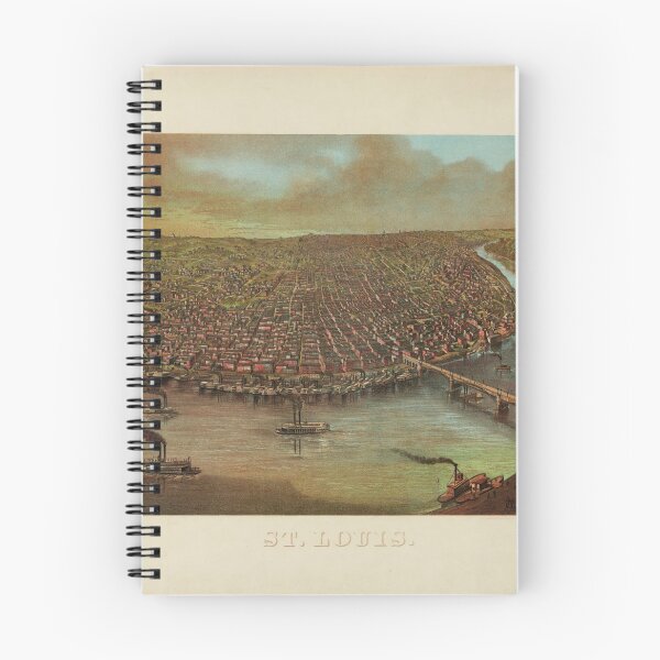 Item preview, St. Louis, Missouri (1873) designed and sold by allhistory.