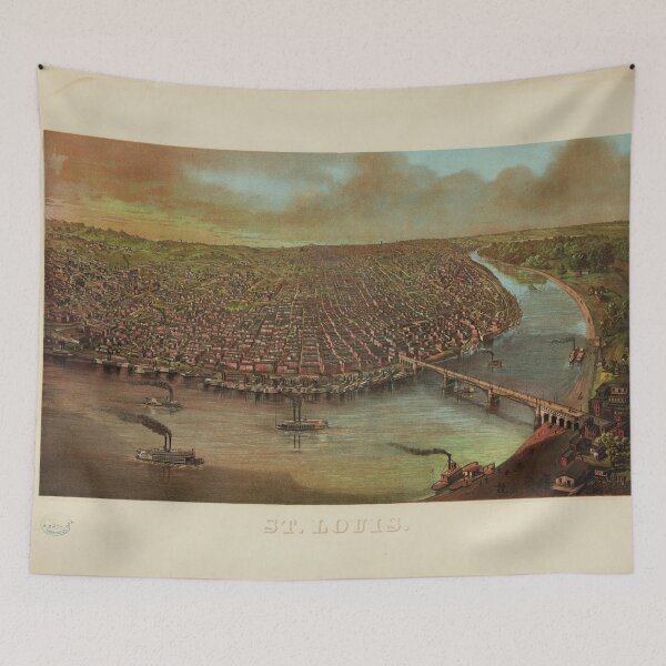 Item preview, St. Louis, Missouri (1873) designed and sold by allhistory.