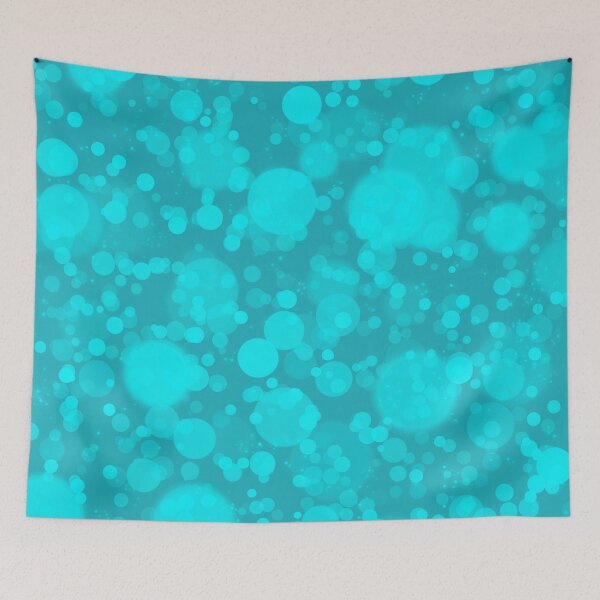 Item preview, Bokeh design cyan designed and sold by Kamiri.