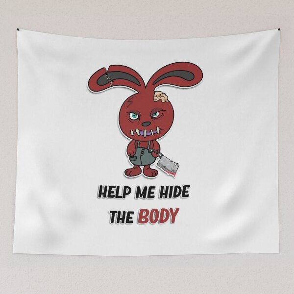 Item preview, Bunny help me hide the body designed and sold by creativedane.
