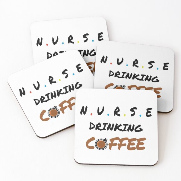 Item preview, Nurse drinking coffee -Funny Nursing Student  designed and sold by Salahboulehoual.