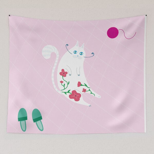 Item preview, Funny cat designed and sold by BlindApple.