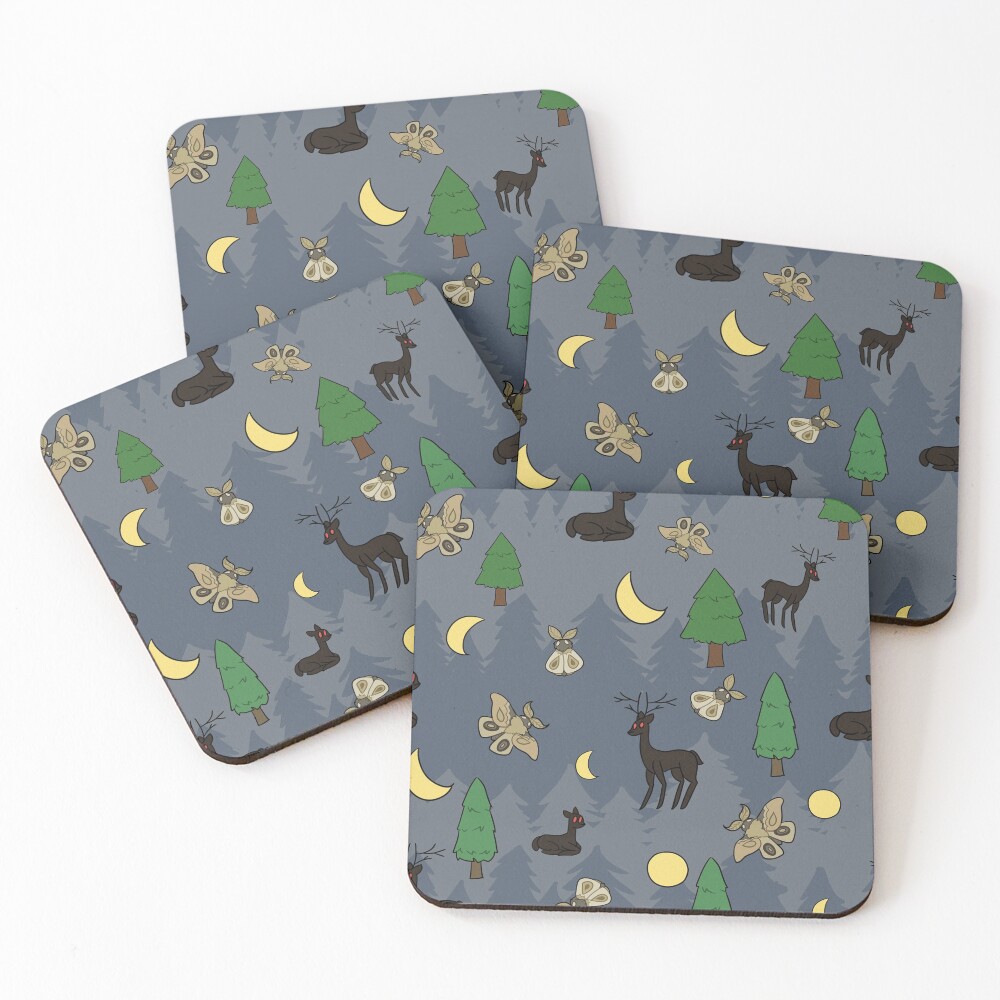 Item preview, Coasters (Set of 4) designed and sold by InkblottScott.