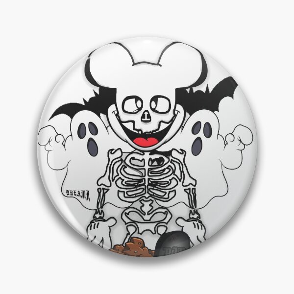 Item preview, Skeleton Mouse! Grunge Mouse! Punk Skull Micky designed and sold by dreamrprod.