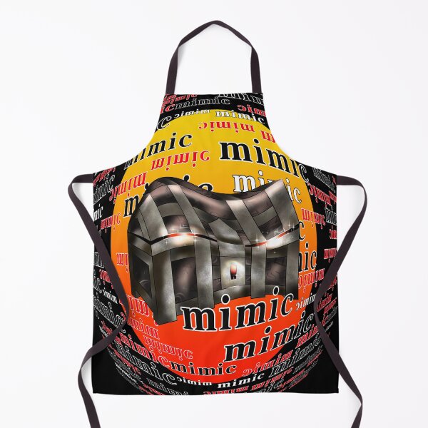 Item preview, Curvy mimic chest with text for dnd and fantasy fans designed and sold by CuisineCat.