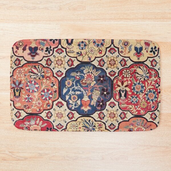 Item preview, Tabriz Antique Vase Compartment Rug Print designed and sold by Vicky Brago-Mitchell®.