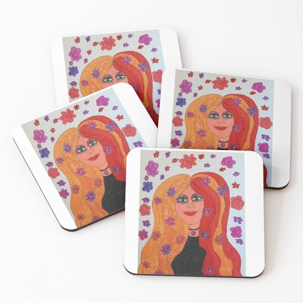 Item preview, Red haired festival girl designed and sold by beckiwragg.