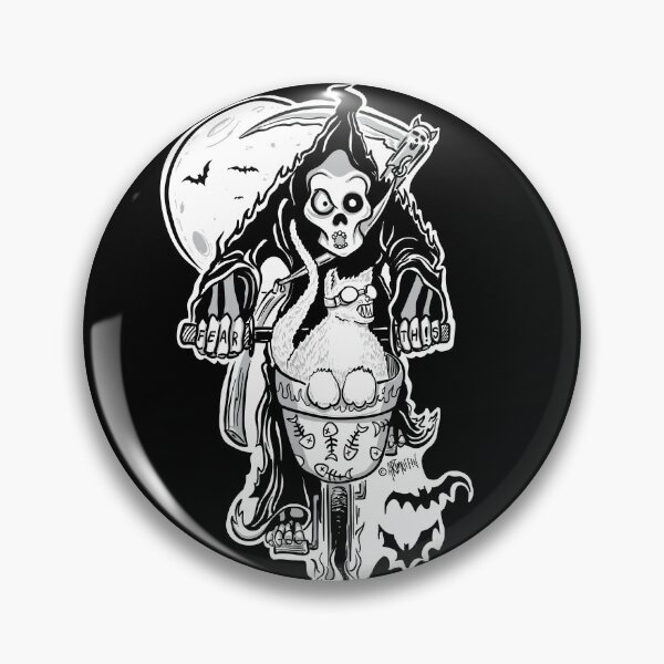 Item preview, Kitty Death Rider designed and sold by ARTmuffin.