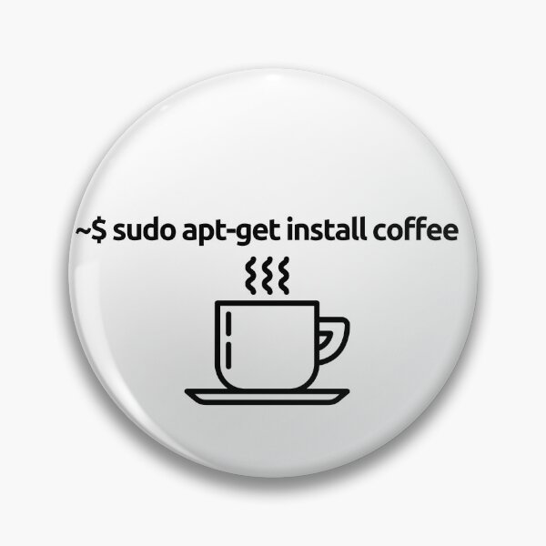 Item preview, linux sudo apt get install coffee funny linux command line  designed and sold by DevDn.