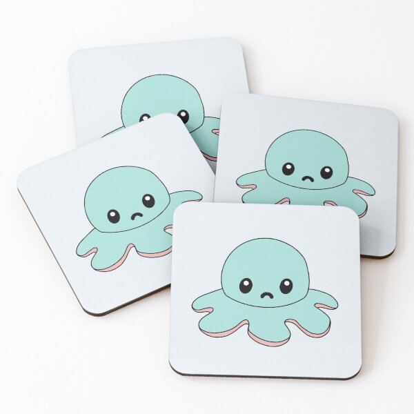 Item preview, Blue Sad Octopus designed and sold by EclipseInFlames.