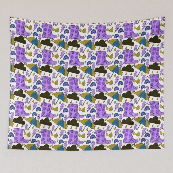 Item preview, Rainy Day Spring designed and sold by willowsbunnies.